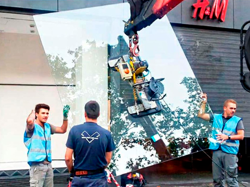 sustitución de cristales